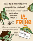 Couture avec Gobelin · 21 octobre