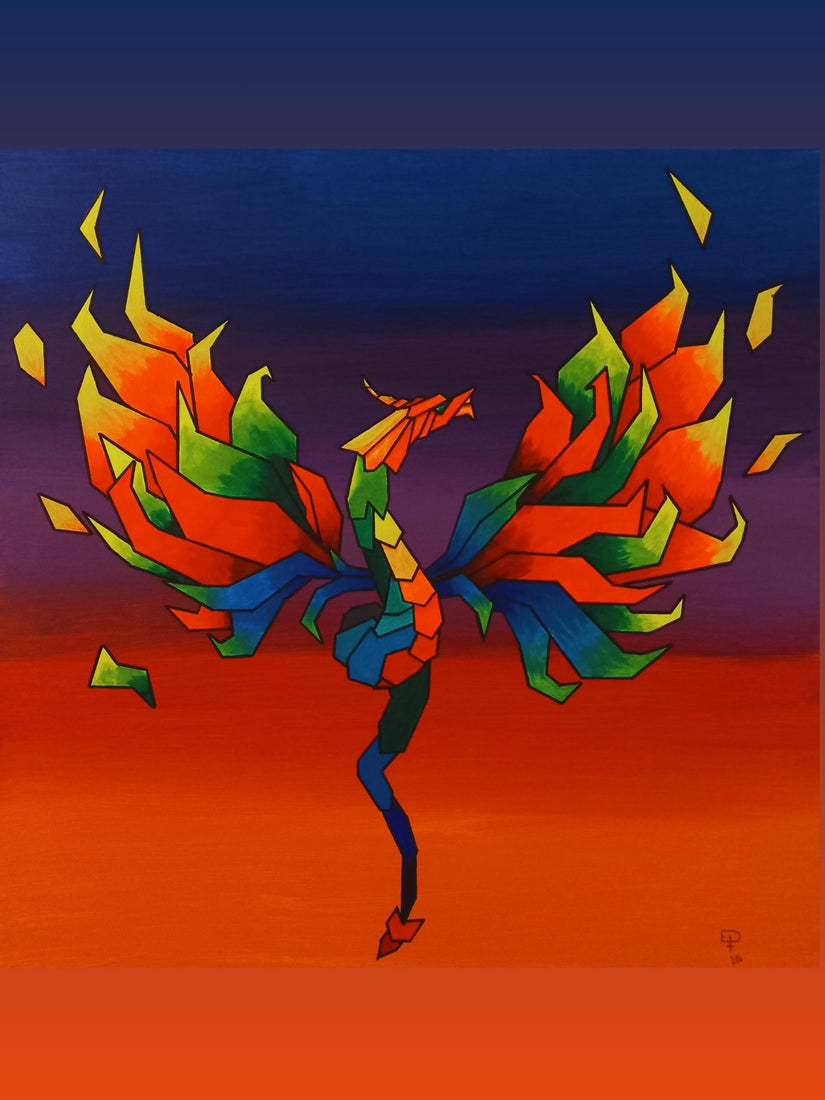 Abonnement Accès Artiste Résident - phénix coloré