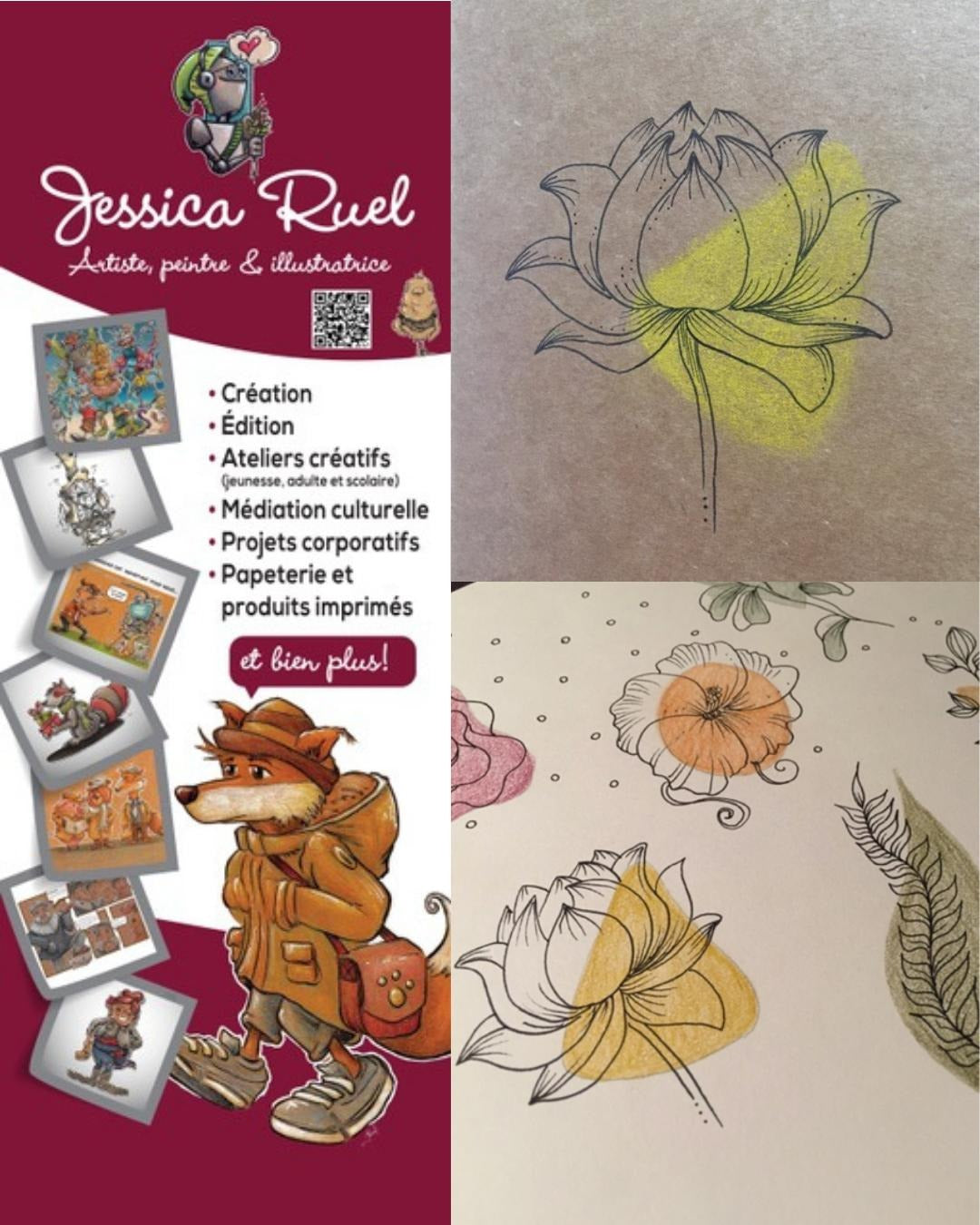 Jessica Ruel – Artiste peintre et illustratrice professionnelle