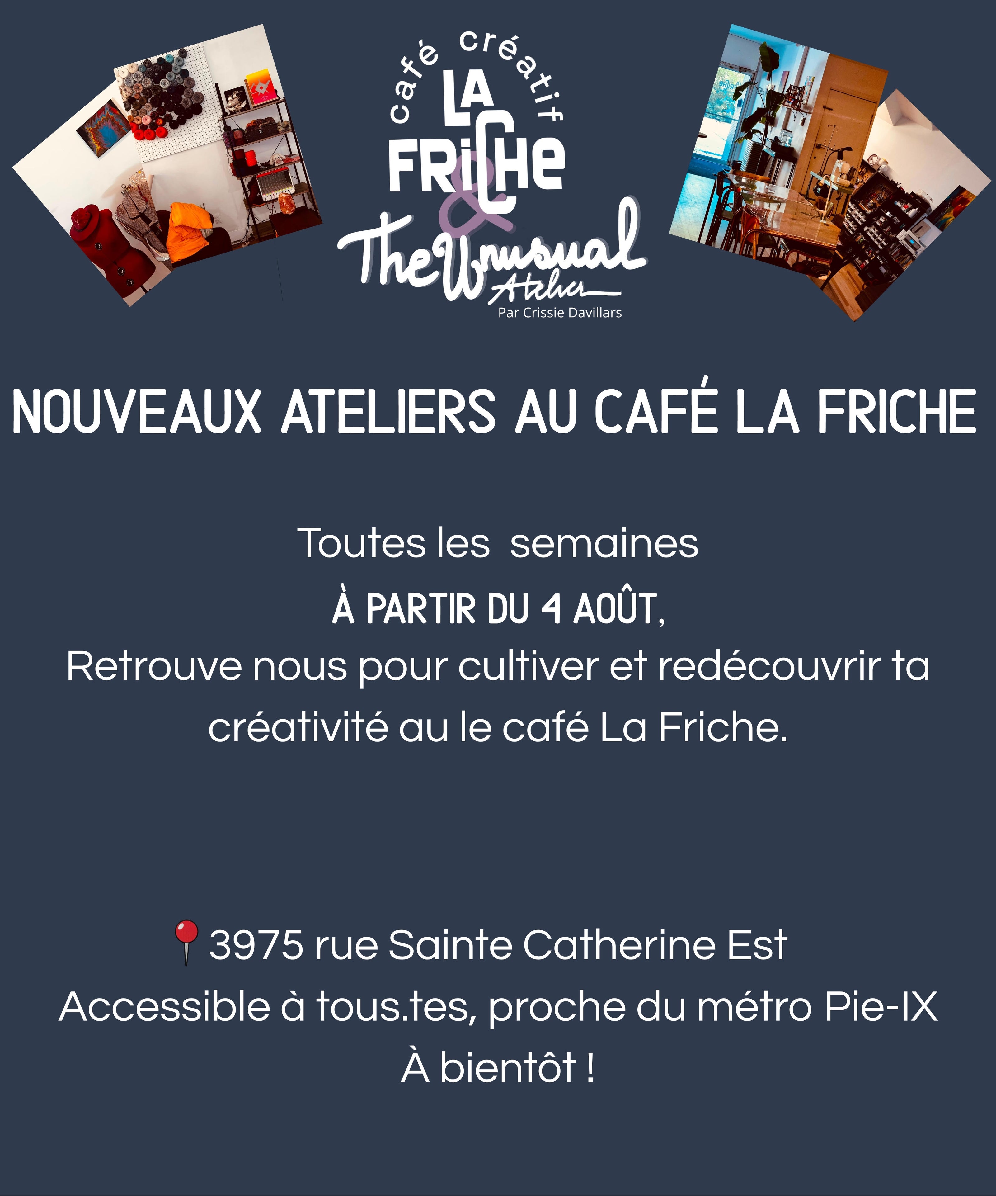 Atelier Peinture — La Friche & The Unusual Atelier